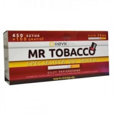 Гильзы сигаретные Mr Tobacco 550 шт для табака