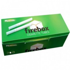 Гільзи аромат ментол FireBox Menthol 250 шт для тютюну